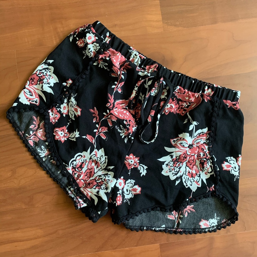 Flowy Floral Shorts